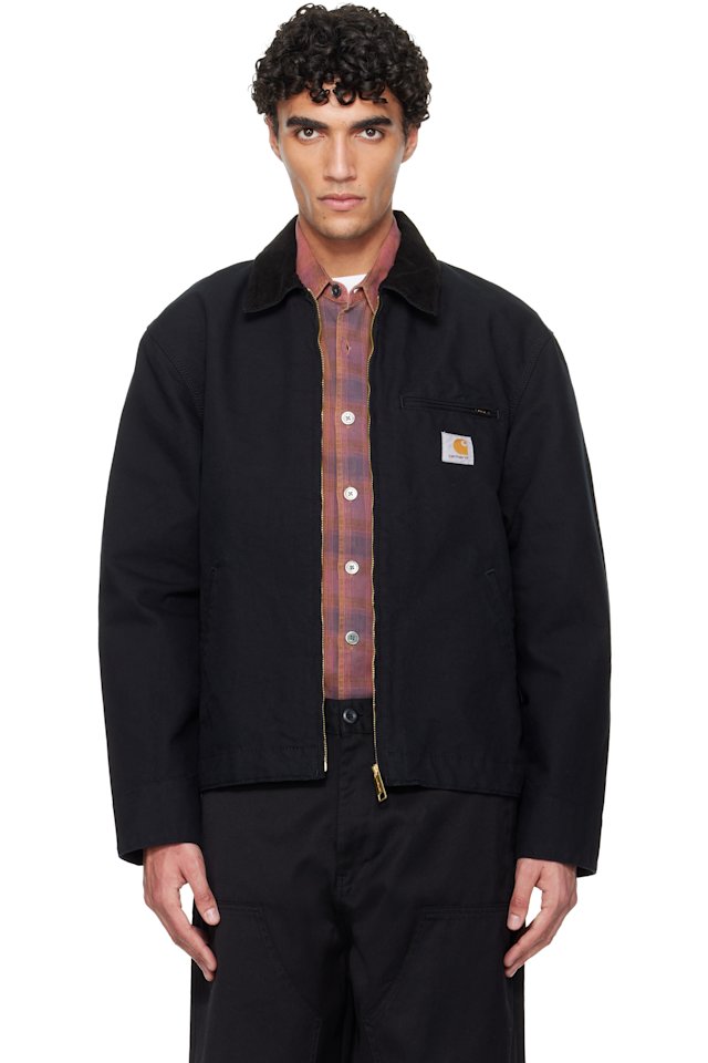Carhartt Work In Progress — Black Detroit Jacket