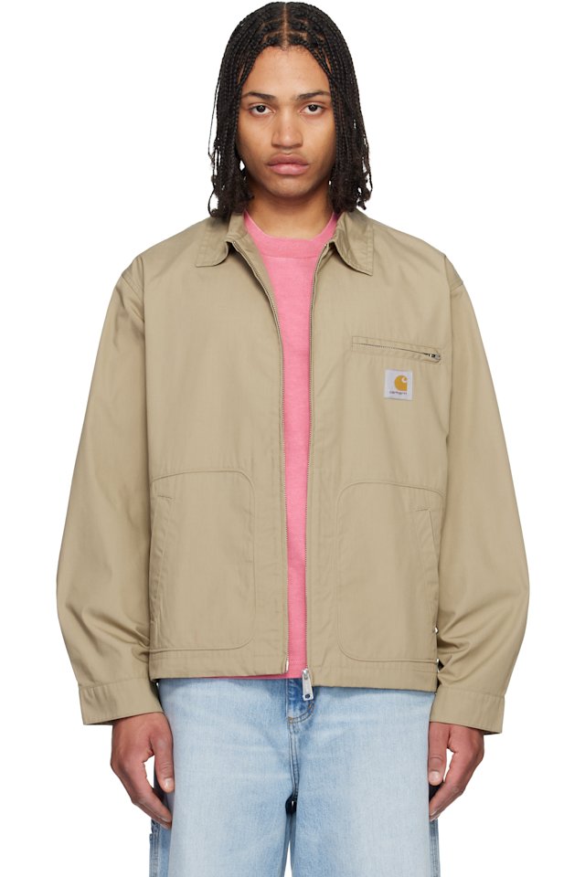 Carhartt Work In Progress — Beige Postal Jacket