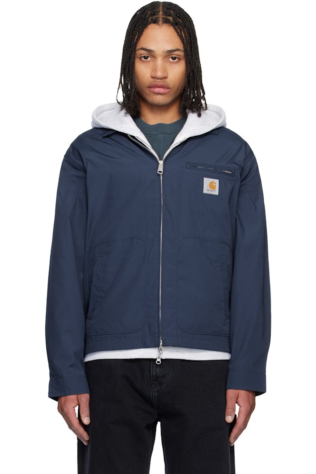 Carhartt Work In Progress — Navy Postal Jacket