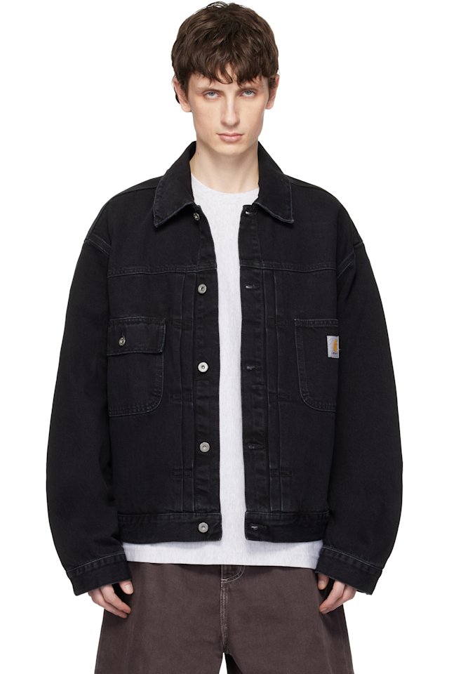 Carhartt Work In Progress — Black Belmar Denim Jacket