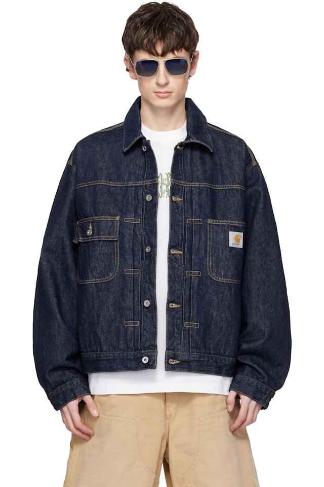 Carhartt Work In Progress — Blue Belmar Denim Jacket