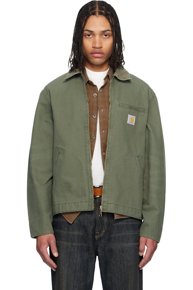 Carhartt Work In Progress — Green Detroit Jacket