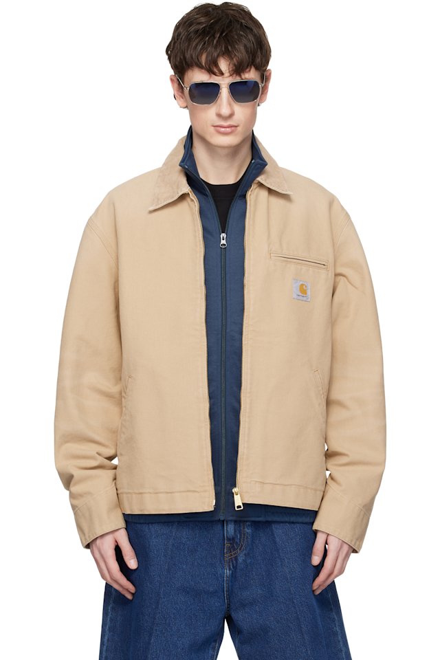 Carhartt Work In Progress — Beige Detroit Jacket