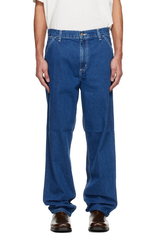 Carhartt Work In Progress — Blue Simple Pant Jeans
