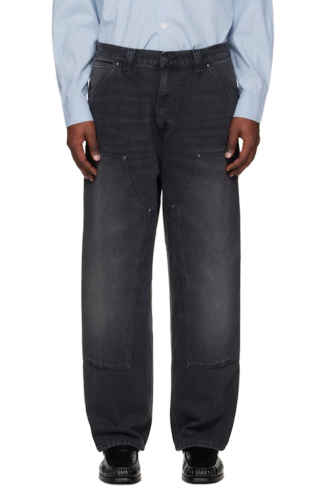 Carhartt Work In Progress — Gray OG Double Knee Jeans