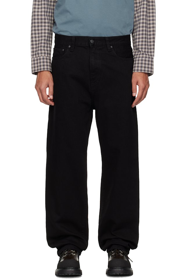 Carhartt Work In Progress — Black Aaron Jeans