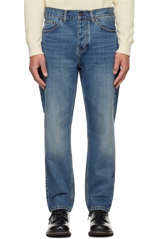 Carhartt Work In Progress — Blue Newel Jeans