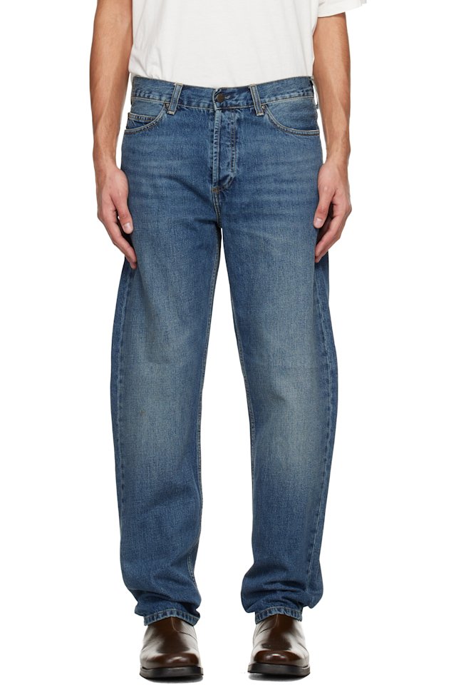 Carhartt Work In Progress — Blue Marlow Jeans