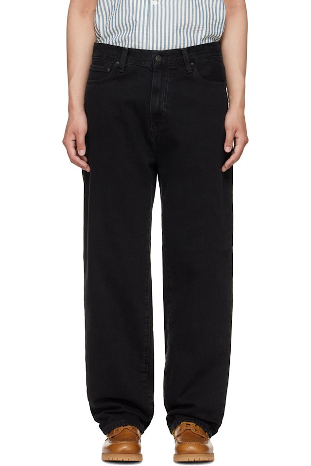 Carhartt Work In Progress — Black Aaron Jeans
