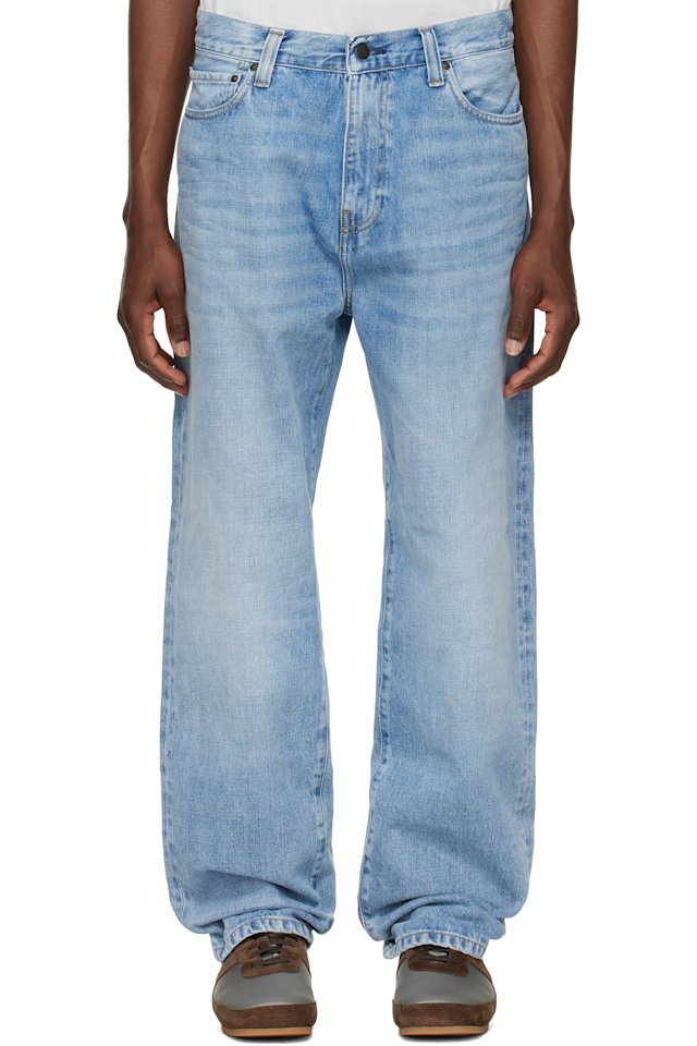 Carhartt Work In Progress — Blue Aaron Jeans