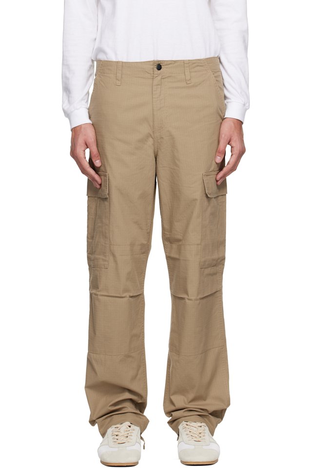 Carhartt Work In Progress — Tan Regular Cargo Pants