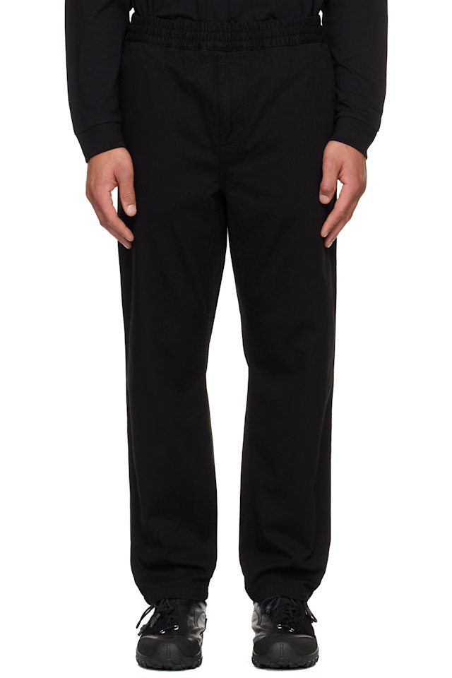 Carhartt Work In Progress — Black Flint Trousers