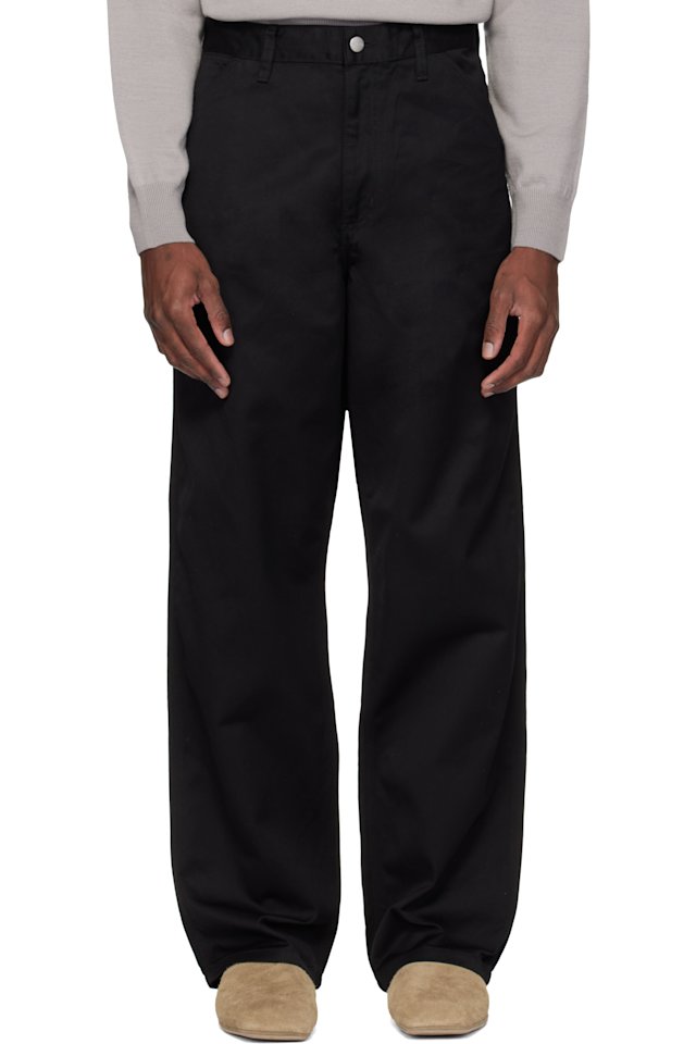 Carhartt Work In Progress — Black Simple Trousers