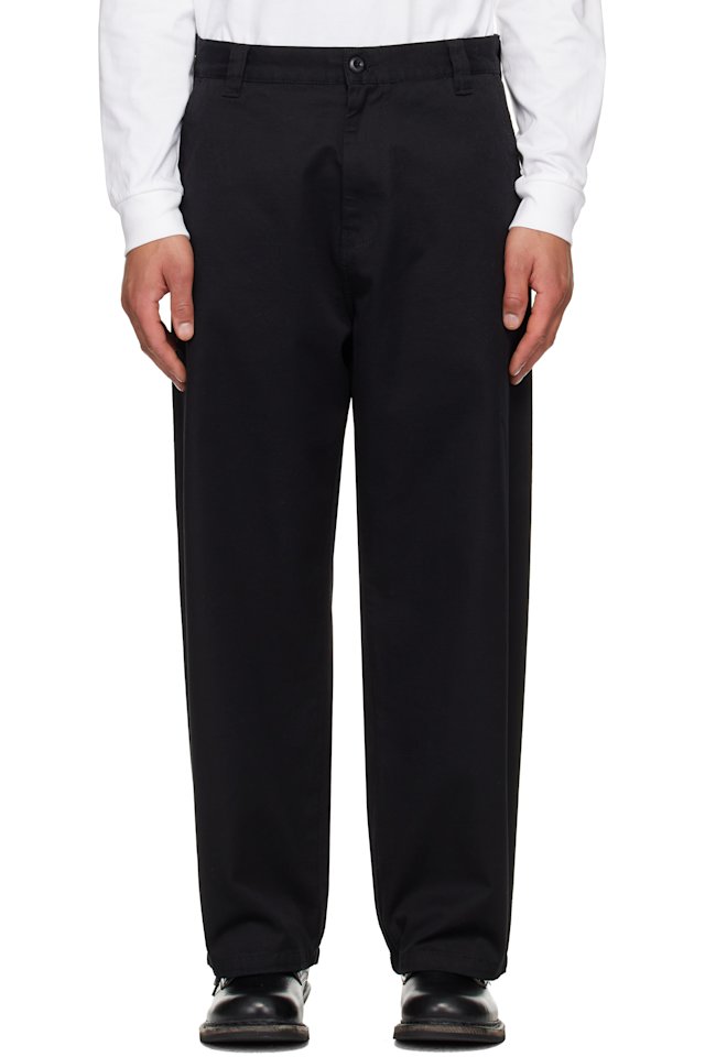 Carhartt Work In Progress — Black Brady Trousers