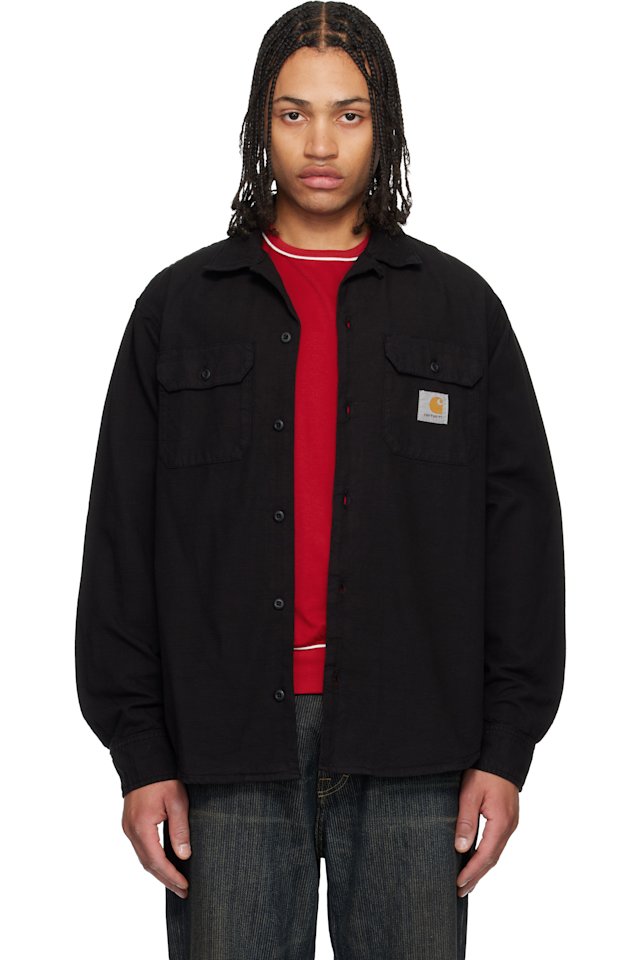 Carhartt Work In Progress — Black Kelsey Shirt
