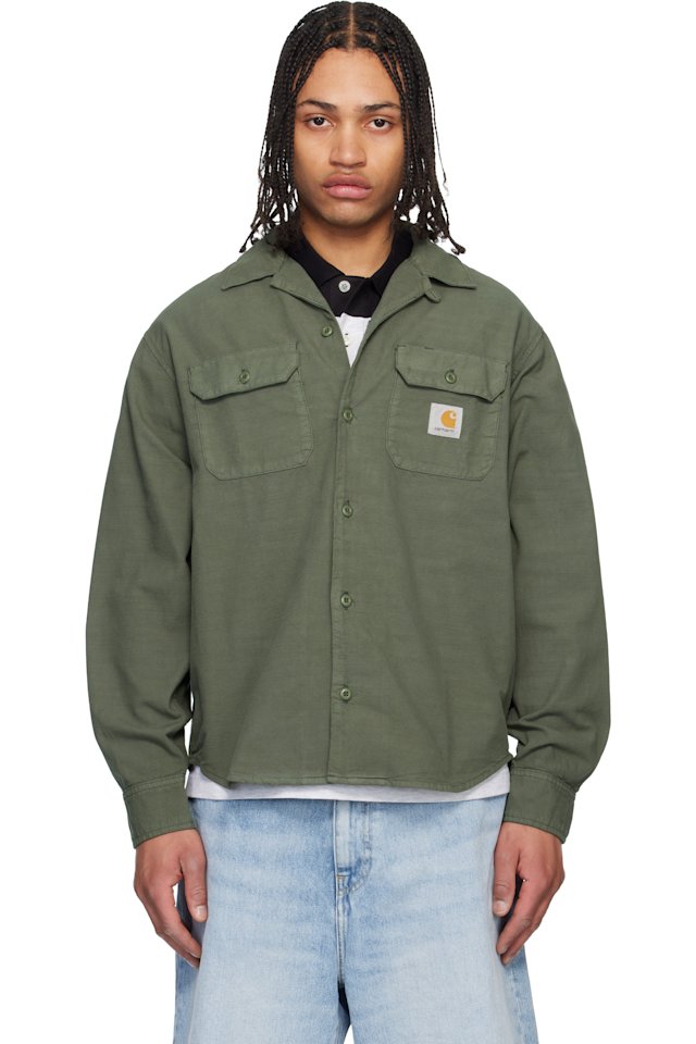 Carhartt Work In Progress — Green Kelsey Shirt