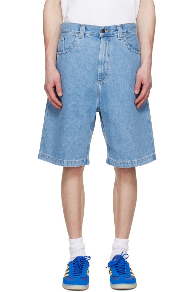 Carhartt Work In Progress — Blue Brandon Denim Shorts