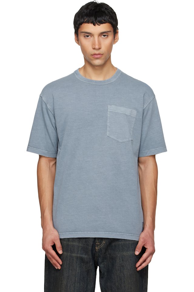 Carhartt Work In Progress — Blue S/S Torion Pocket T-shirt