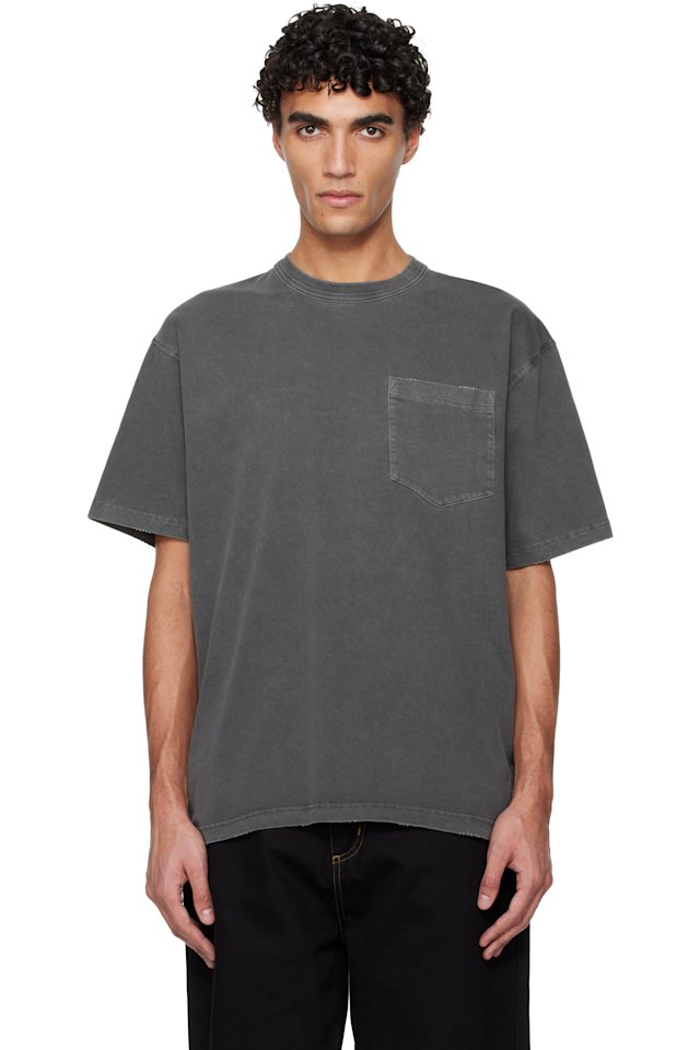 Carhartt Work In Progress — Gray Torion Pocket T-Shirt