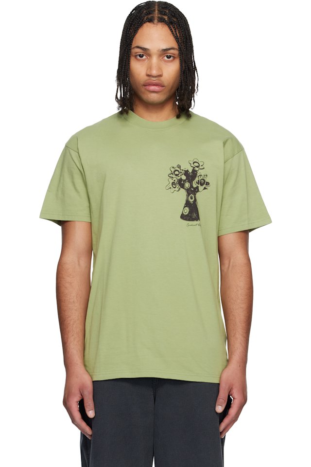 Carhartt Work In Progress — Green Forma T-shirt