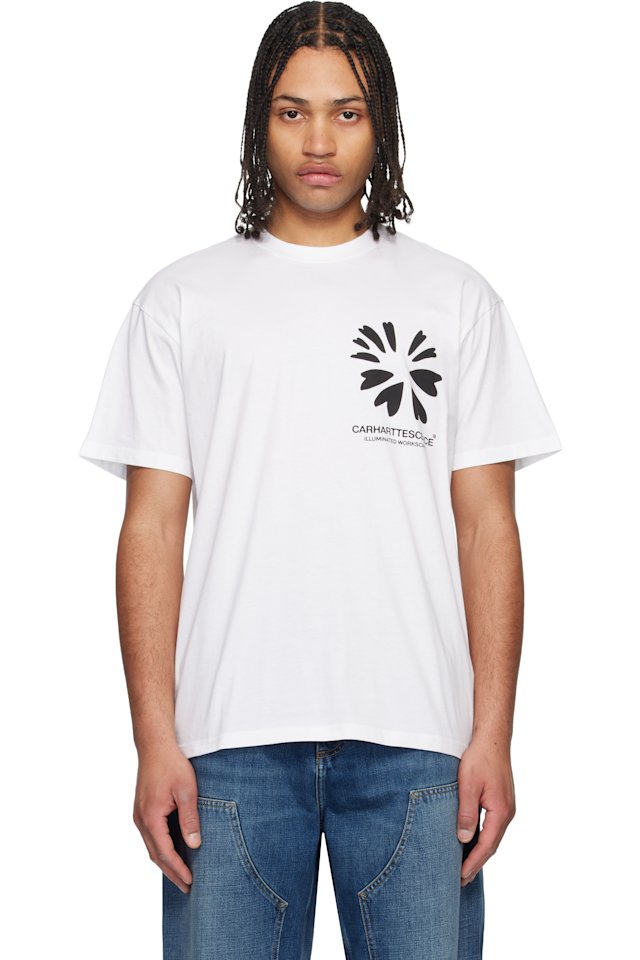 Carhartt Work In Progress — White Compy T-shirt