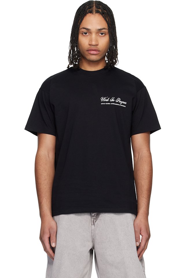 Carhartt Work In Progress — Black Cloud Heart T-shirt