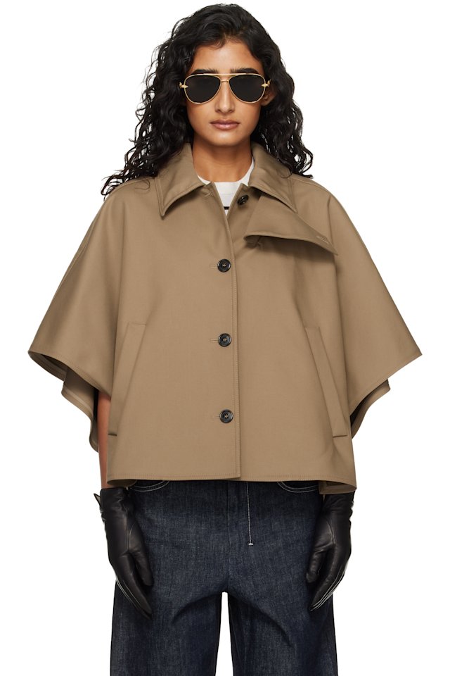 Max Mara — Tan Paggio Jacket