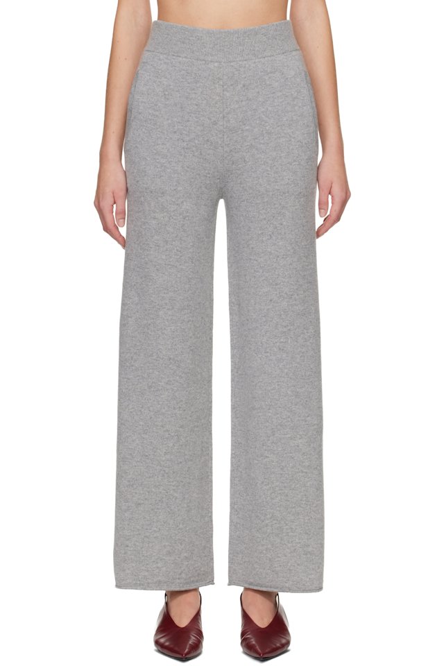 Max Mara — Gray Mxppiega Lounge Pants