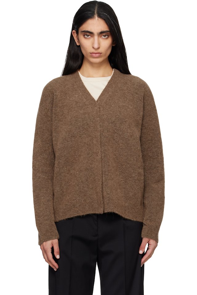 Max Mara — Brown Mora Cardigan