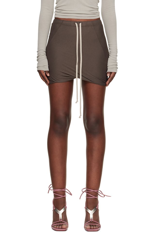 Rick Owens DRKSHDW — Gray Temple Buds Shorts