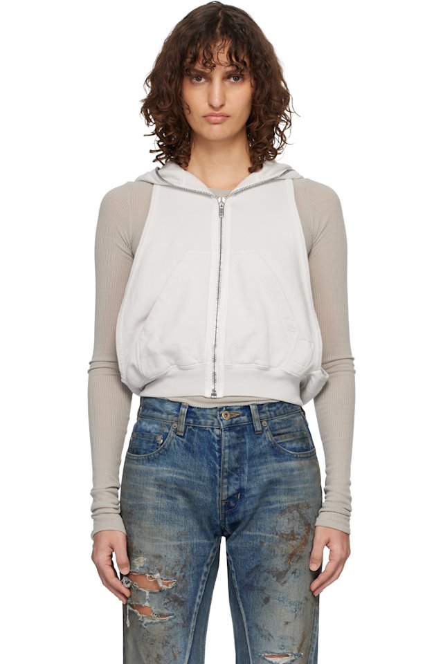 Rick Owens DRKSHDW — Off-White Temple Cyclops Sl Hoodie