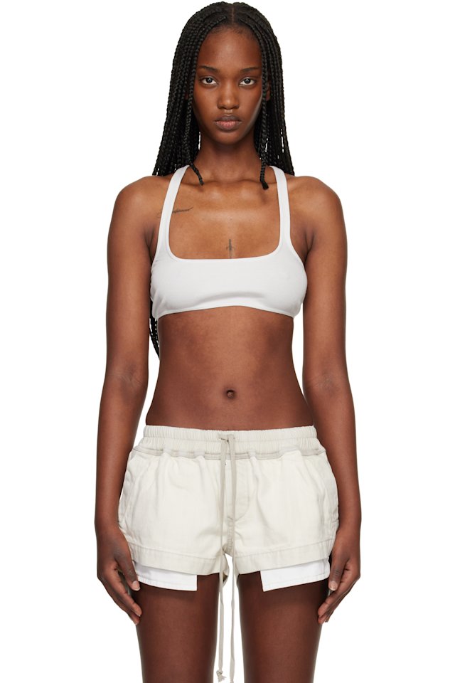 Rick Owens DRKSHDW — White Temple Unhorny Top