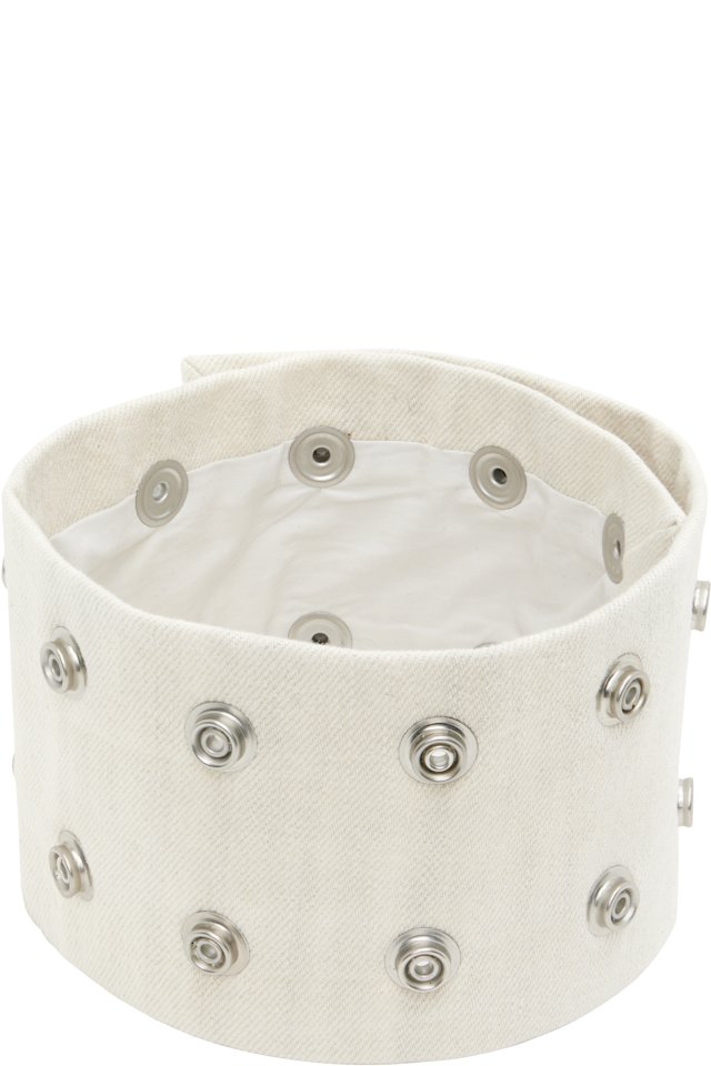 Rick Owens DRKSHDW — Temple Strobe Neck Band Choker
