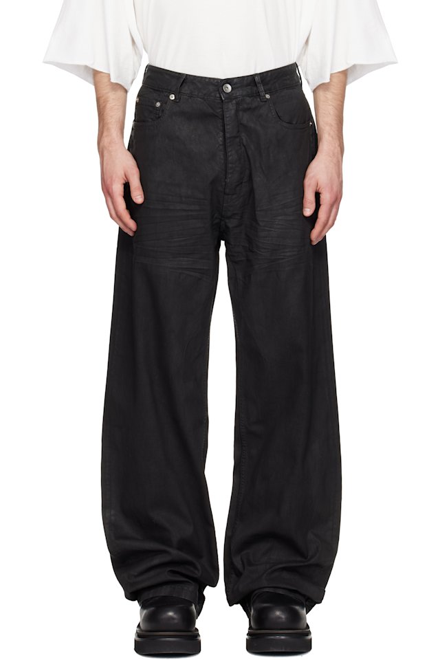 Rick Owens DRKSHDW — Black Temple Geth Jeans