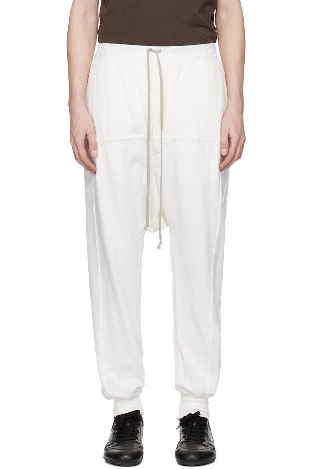 Rick Owens DRKSHDW — Off-White Temple Drawstring Sweatpants