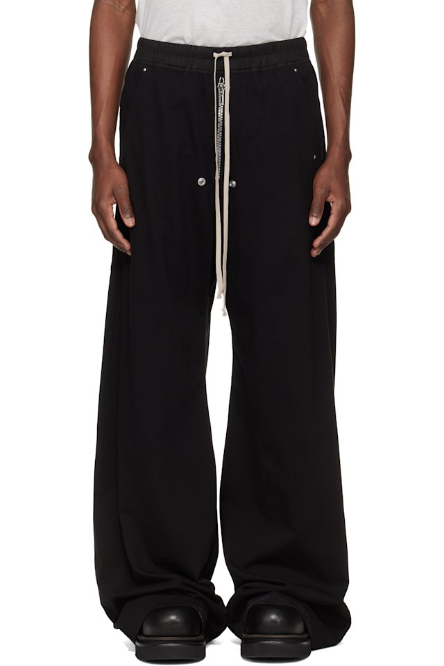 Rick Owens DRKSHDW — Black Temple Geth Belas Sweatpants
