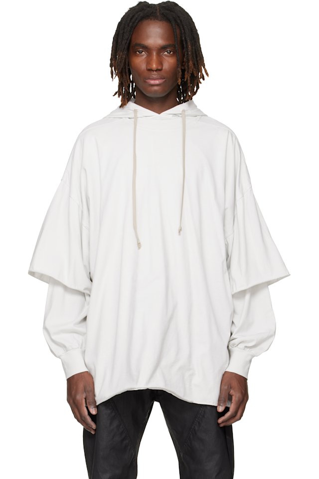 Rick Owens DRKSHDW — Off-White Temple Tommy Hustler Hoodie