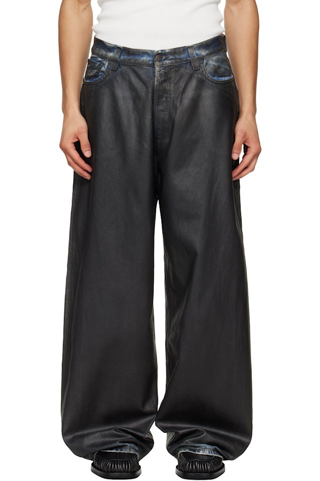 Acne Studios — Black Loose Fit 2023 Jeans