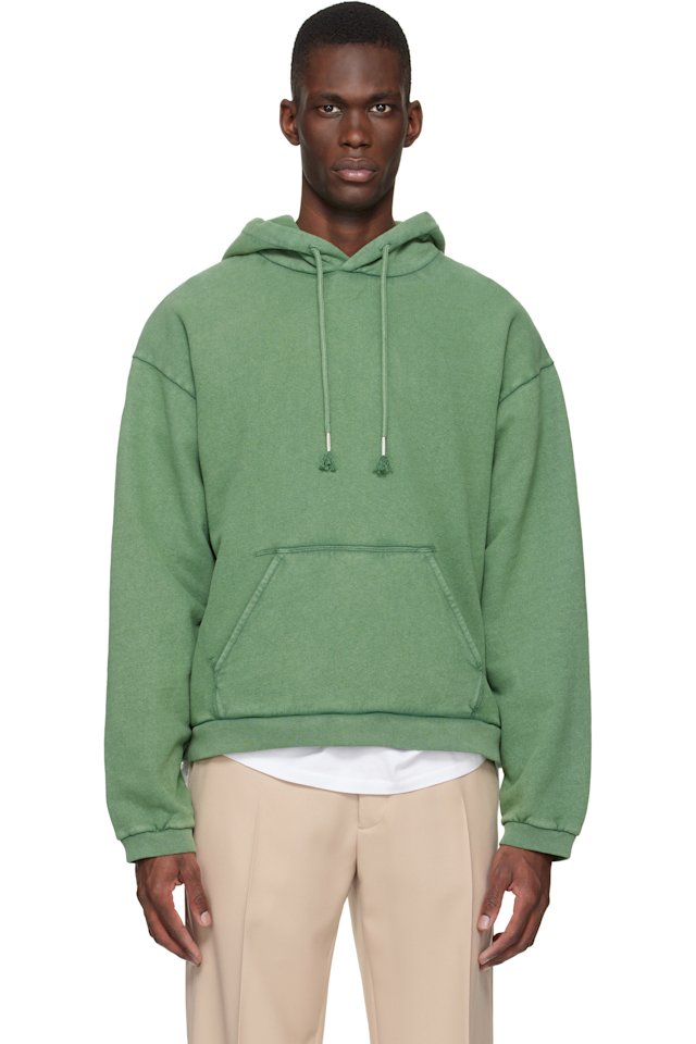 Stockholm (Surfboard) Club — Green Logo Hoodie