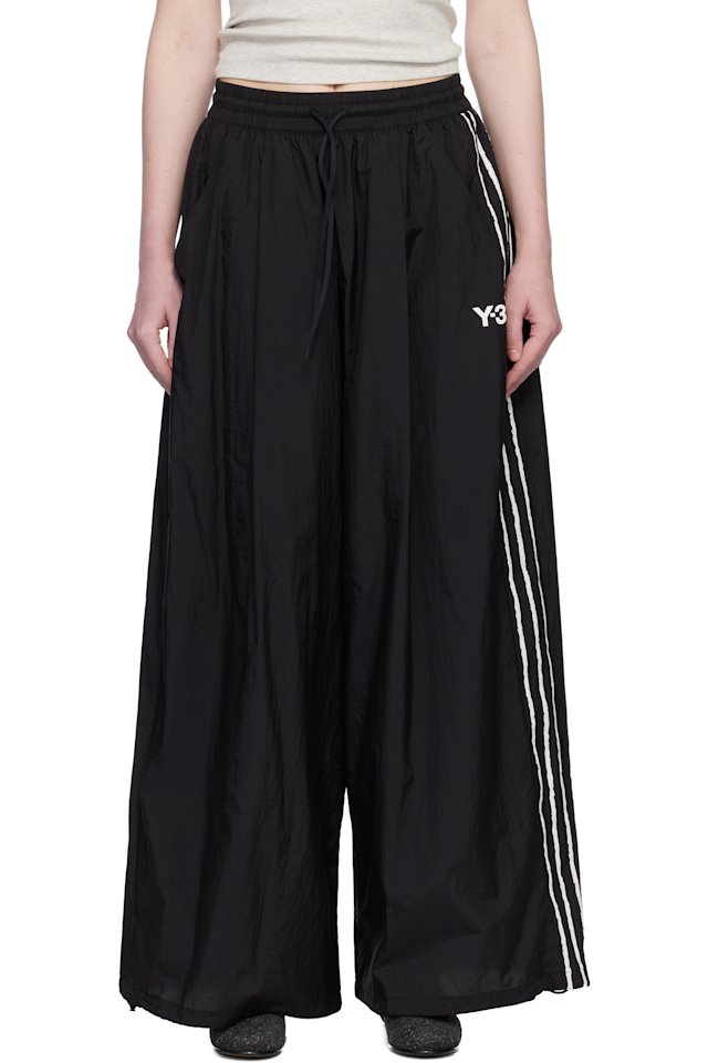 Y-3 — Black 3S Wide Track Pants