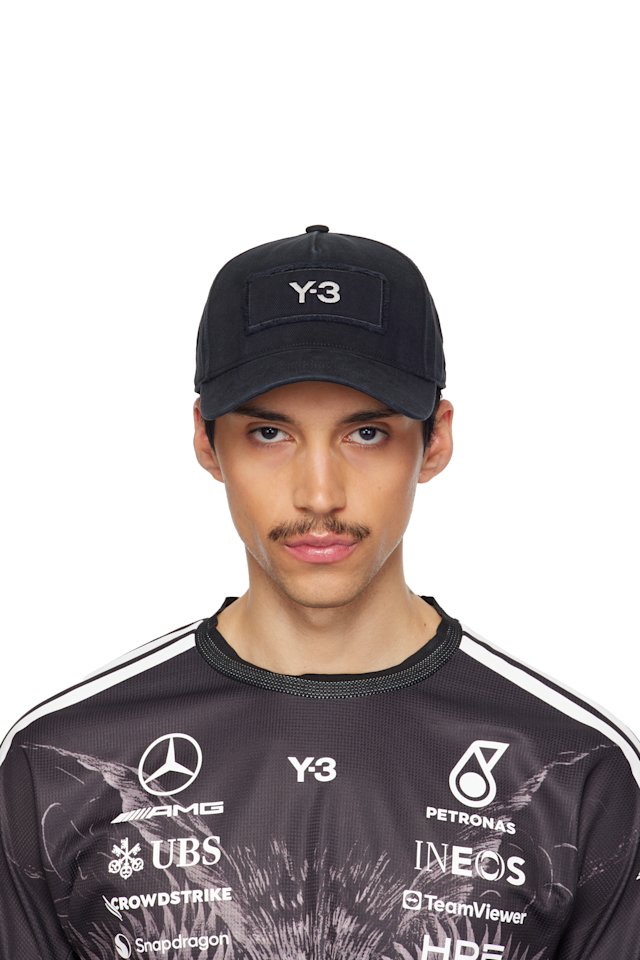 Y-3 — Black Race Cap
