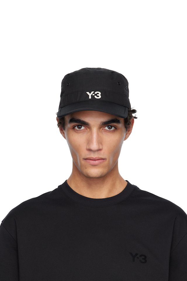 Y-3 — Black Work Cap