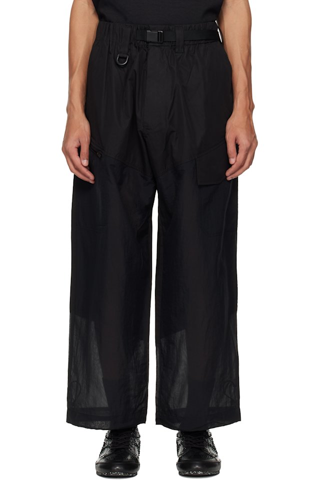 Y-3 — Black UT Straightleg Cargo Pants