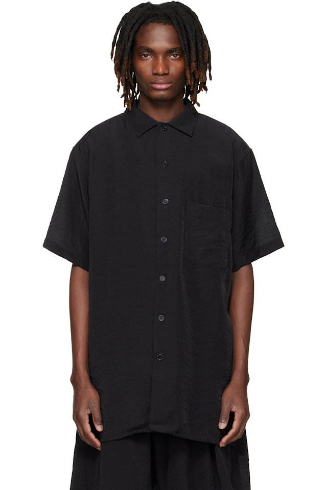 Y-3 — Black Short Sleeve Shirt