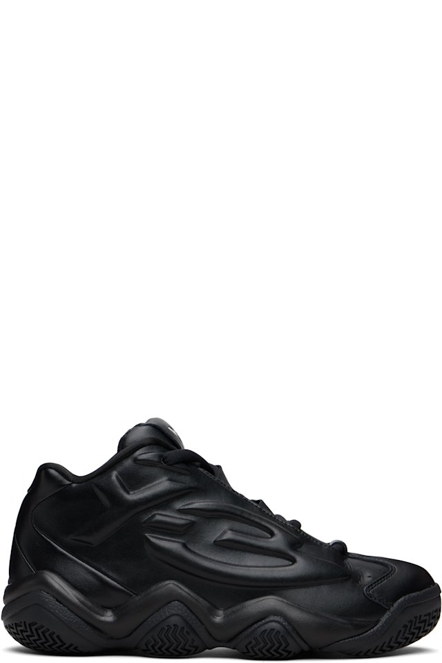 Y-3 — Black Megaball Sneakers