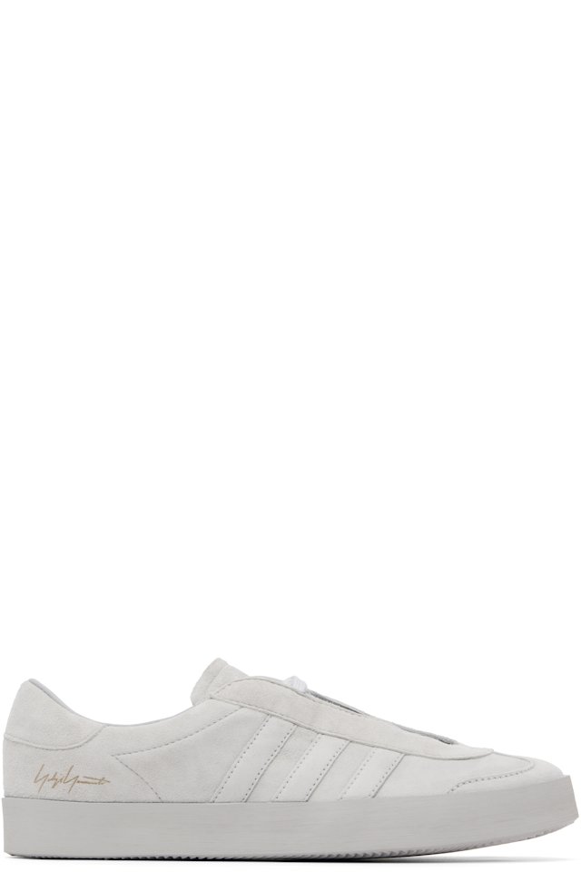 Y-3 — Gray Gazelle Sneakers