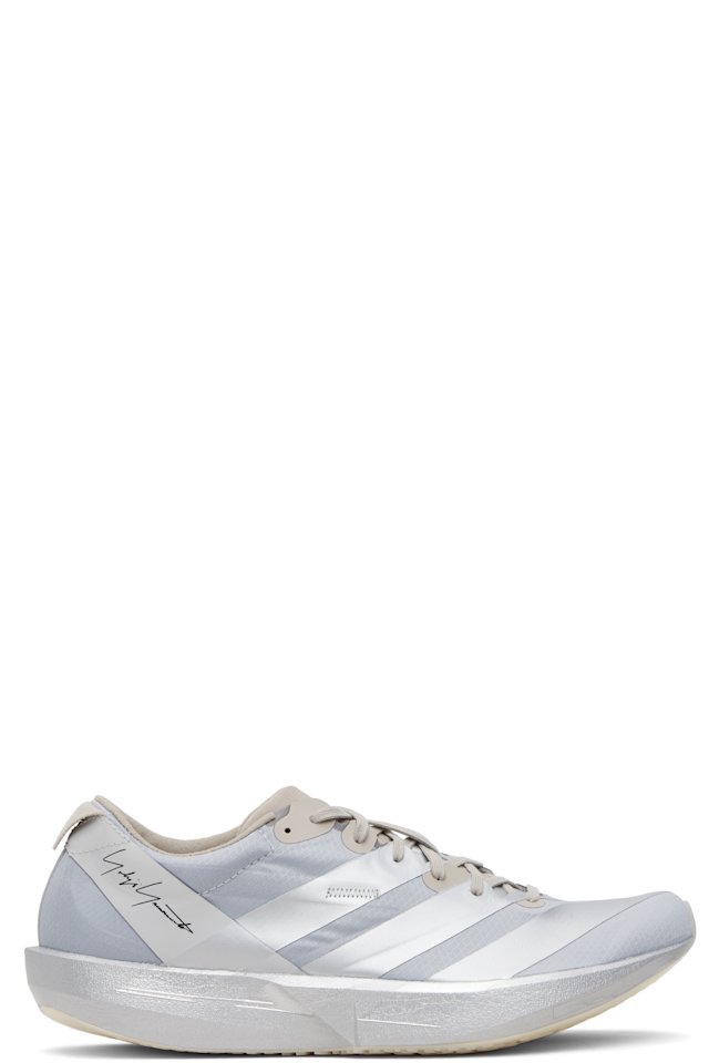 Y-3 — Silver Adios 9 Sneaker