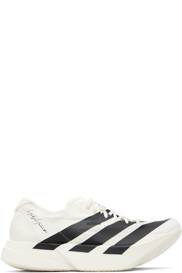 Y-3 — White ADIOS Pro 4 Sneakers