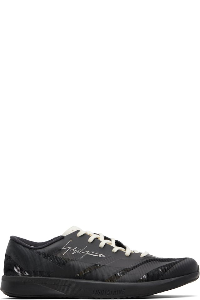 Y-3 — Black Adizero RC6 Sneakers