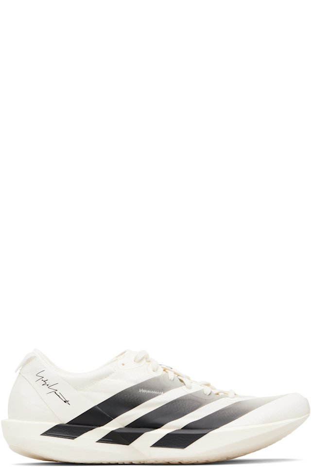 Y-3 — White ADIOS 9 Sneakers